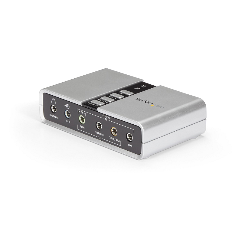 You Recently Viewed StarTech ICUSBAUDIO7D 7.1 USB Audio Adapter External Sound Card with SPDIF Digital Audio Image